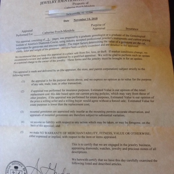 1.13 carats European cut Diamond Solitaire Ring - Picture 7 of 8